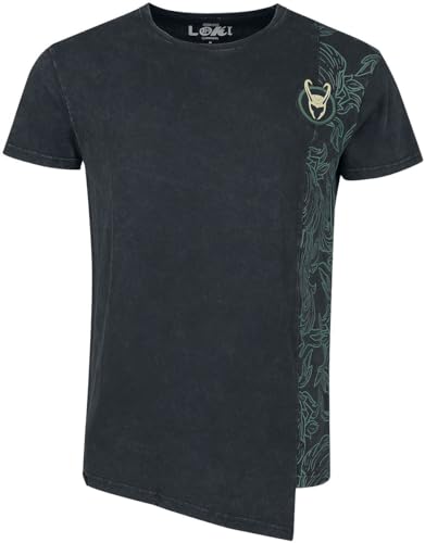 Loki God of Mischief Männer T-Shirt schwarz XXL