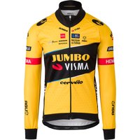 TEAM JUMBO-VISMA 2023 Winterjacke, für Herren, Größe 2XL, Radjacke, Rennradbekle