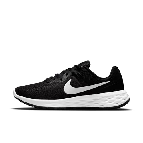 Nike Herren Revolution 6 Laufschuh, Black/White-Iron Grey, 45 EU