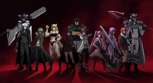 HfmQuisutron Jigsaw Puzzle 1000 Teile Japanisch Anime Akame Ga Kill! Poster for Fun Erwachsene Holzpuzzle Lernspielzeug Qp162Za