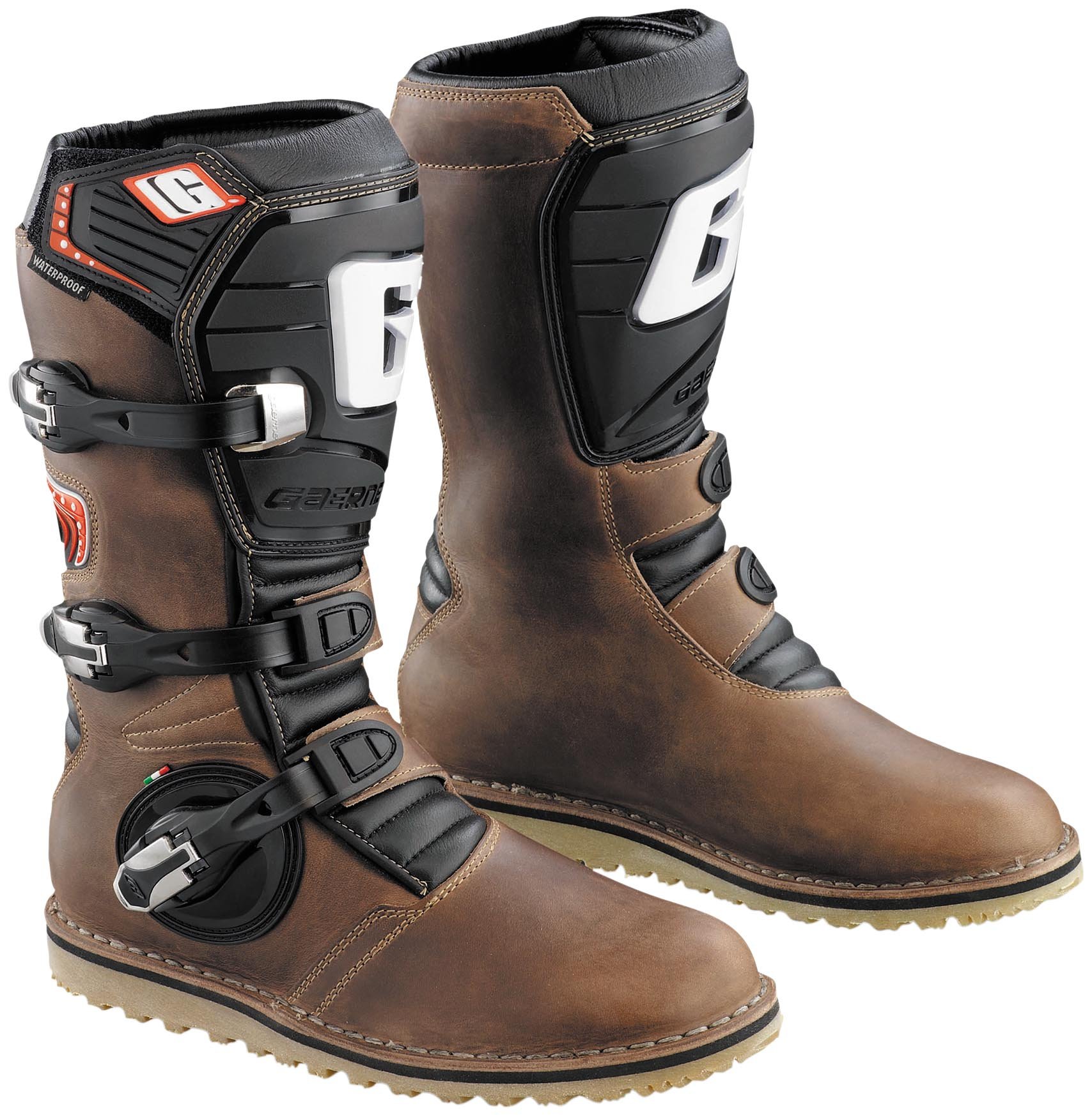 Gaerne Touring-Stiefel Balance Oiled Braun Gr. 42