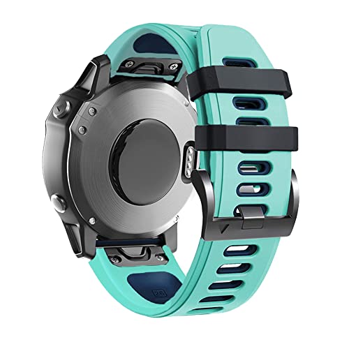 NEYENS Silikon-Smartwatch-Armbänder für Garmin Fenix 6X 6 6S Pro 5X 5 Fenix 7X 7 Epix Gen 2 VERTIX 2 Band Quick Easyfit Armband Correa, For Descent G1 Solar, Achat