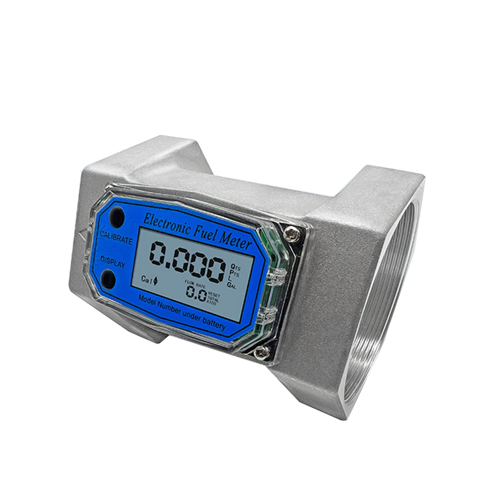 Flüssigkeitsmesser 1 2 2 5 3 Elektronischer Wasserzähler Durchflussmesser LCD Display