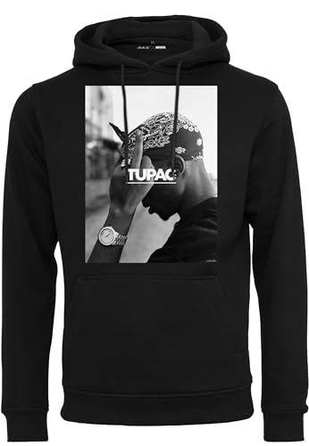 Mister Tee Herren 2Pac FCK The World Kapuzenpullover, Black, XXXXL