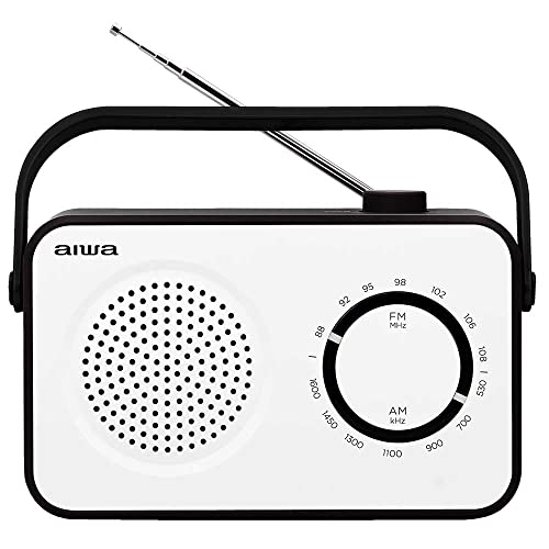 Aiwa R-190BW tragbares Radio Weiss