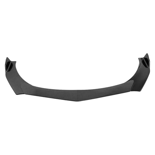 Frontspoiler Lippe Für Civic Für Focus Für Benz Für Mazda 4PC Universal Auto Front Lip Kinn Stoßstange Sopiler Flügel Body Kits Anti Scratch Frontstoßstange Spoiler(Carbon Fiber)