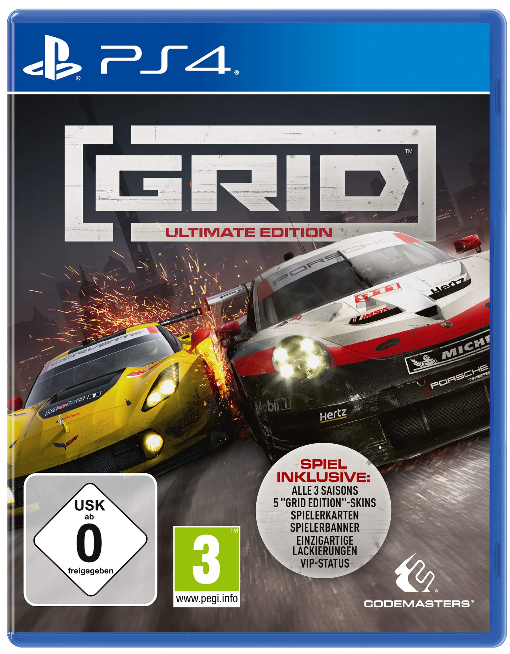 GRID ULTIMATE EDITION - [PlayStation 4]