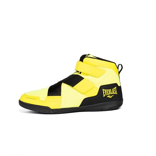 Everlast Powerlock X-Trainer Boxing Shoes | Neon Yellow Size 10