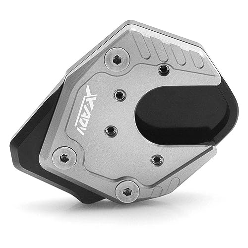 BOEYDSE88 Motorrad-Seitenständerpolster Für H&ONDA X-ADV X ADV XADV 2017 2018 Motorrad Kickstand Verlängerung Seite Stand Platte Pad Enlarger(34)