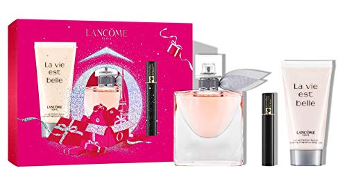 Lancome La vie est belle Geschenkset 30 ml EDP + 50 ml BL + 2 ml Hypnose 01 Noir Mascara