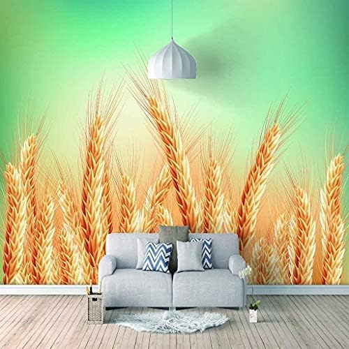 Triticum Vulgare 3D Tapeten Wanddekoration Fototapete Sofas Wohnzimmer Wandbild Schlafzimmer-430cm×300cm