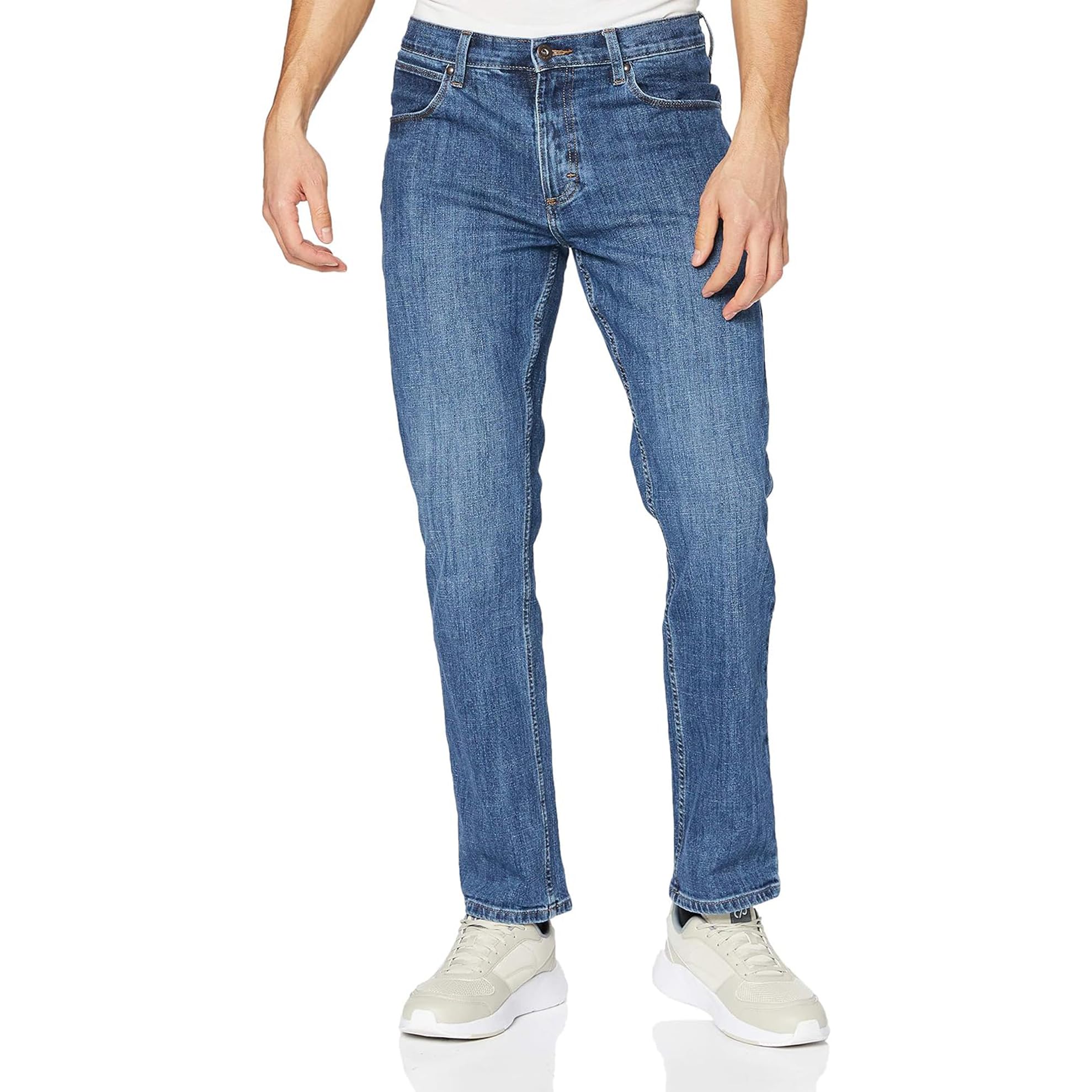 Wrangler Herren-Jeans Straight, Regular Fit, Straight Leg