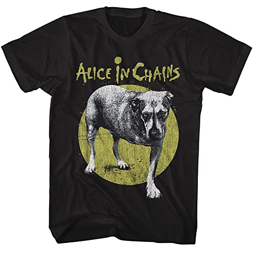 Alice in Chains T-Shirt, Selbsttitel, Album-Einband, Herren, kurzärmelig, T-Shirt, 90er-Jahre-Musik, grafische T-Shirts, Schwarz, Klein