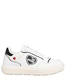 Love Moschino Damen bold love Sneaker white - black 38 EU