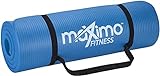 Fitnessmatte Extra-Dick - Premium Anti-Rutsch Fitnessmatte Gymnastikmatte - Mehrzweck - 183cm Länge x 60cm Breite x 1,5cm Dicke - Perfekt für Pilates, Bodenturnen, Strecken, Fitnessstudio.