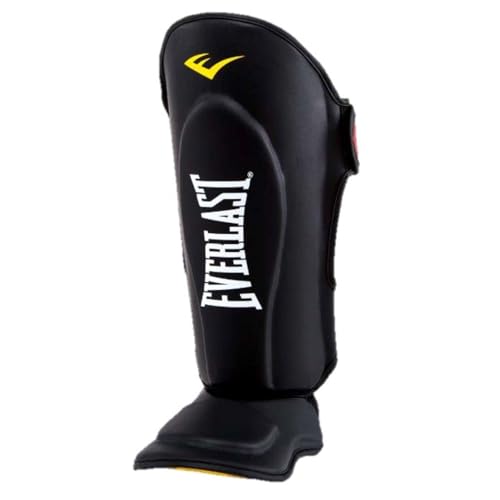 Everlast Unisex – Erwachsene SHIN Guard Sport Zubehör, Black, M