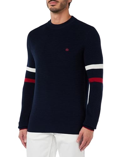 Merc Herren Medway Sweater Pullover, Marineblau, XX-Large