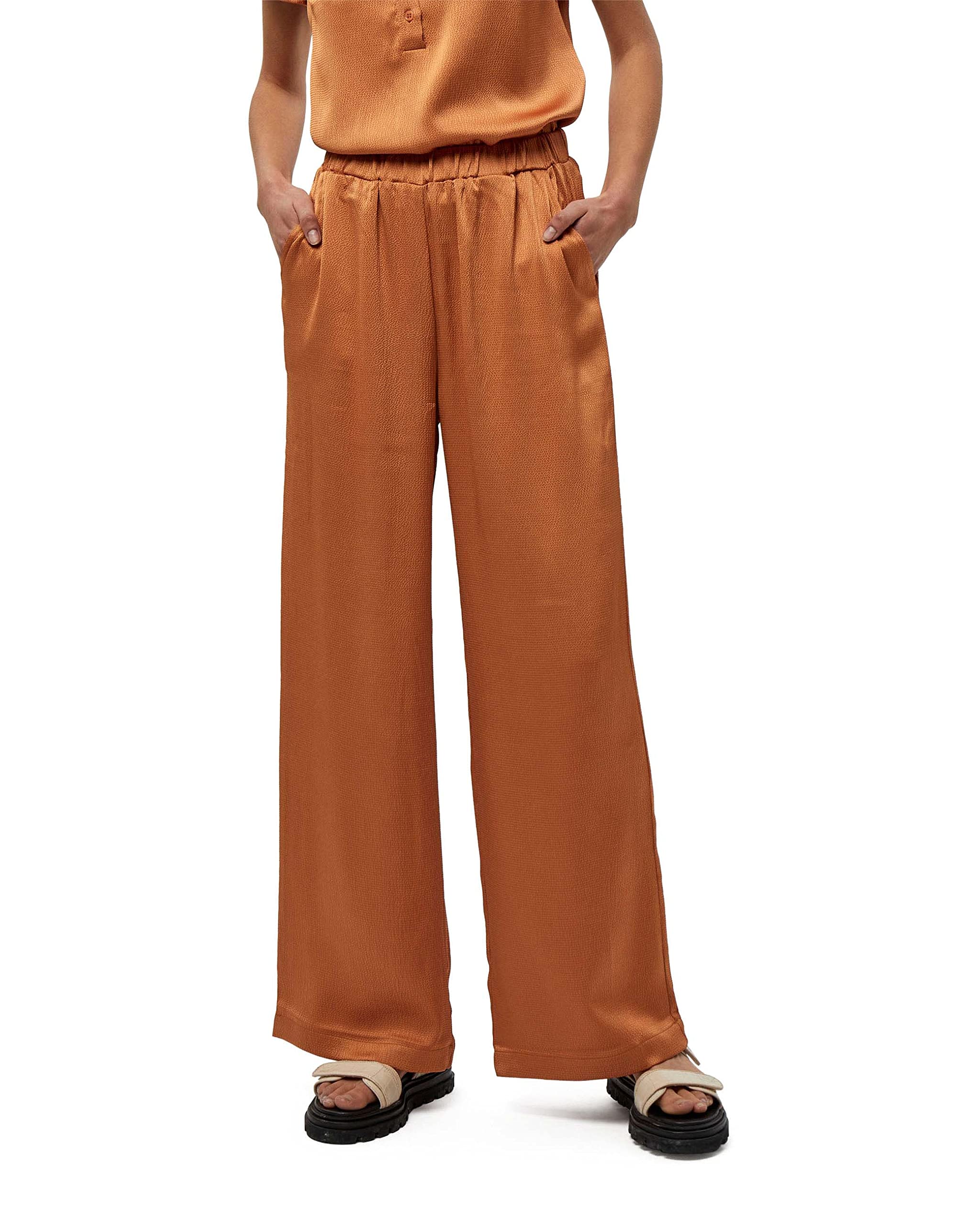 Peppercorn Women's Elotta Pants, Ermine Brown, XL