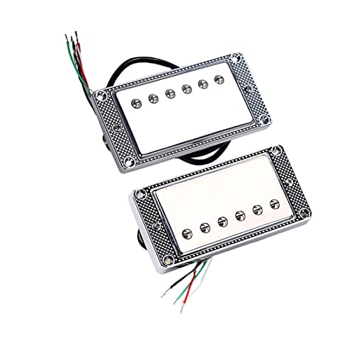 ZENGXUE Gitarren-Single-Pickups Für E-Gitarren Mit Befestigungsschrauben Humbucker Tonabnehmer Set