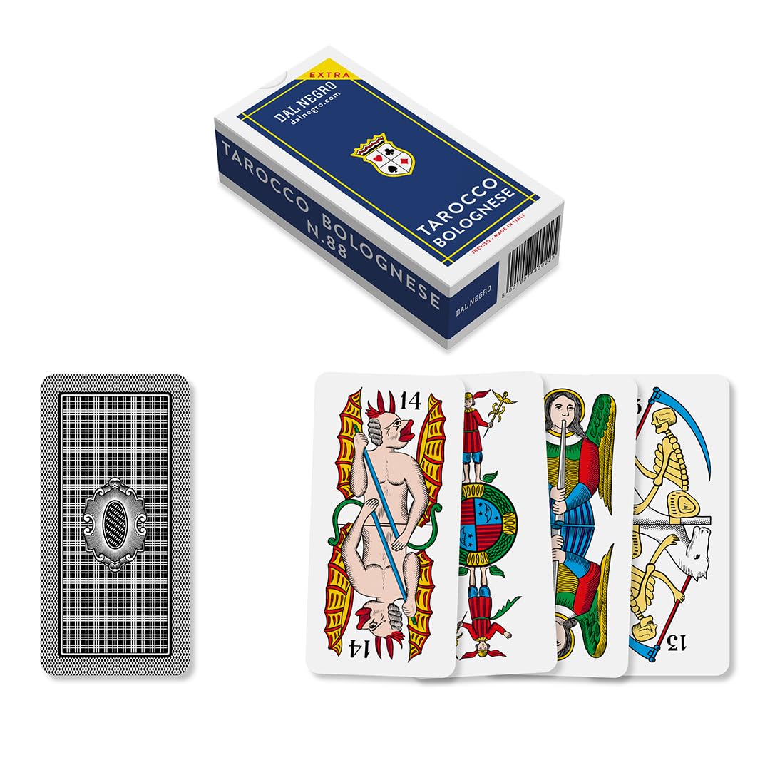 Dal - Bolognese Tarot-Karten, traditionelles Tarot-Deck von hoher Qualität.