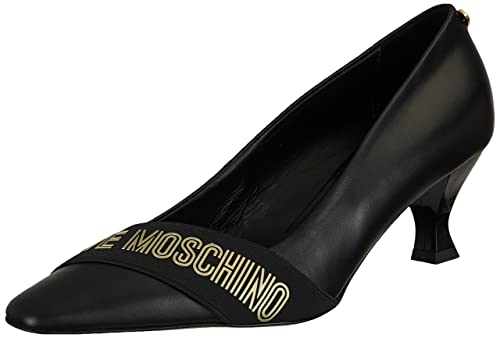 Love Moschino Damen Scarpad.Spule 50 Nappa Schuh, Schwarz, 35 EU