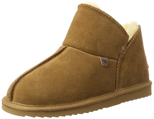 Warmbat Damen Willow Hausschuhe, Braun (Cognac), 39 EU