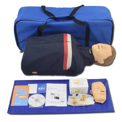 Halbkörper-Pflegepuppe, CPR-Trainingspuppe, Erste-Hilfe-Training, medizinisches Modell, Trainingsmodell für Brustkompressionen für das Training professioneller Pflegefähigkeiten