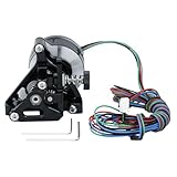 Mllepjdh 3D Drucker Zubehör Ganzmetall Extruder Gehärteter Stahl Untersetzungsgetriebe Extruder Set Für CR10 CR10S CR10