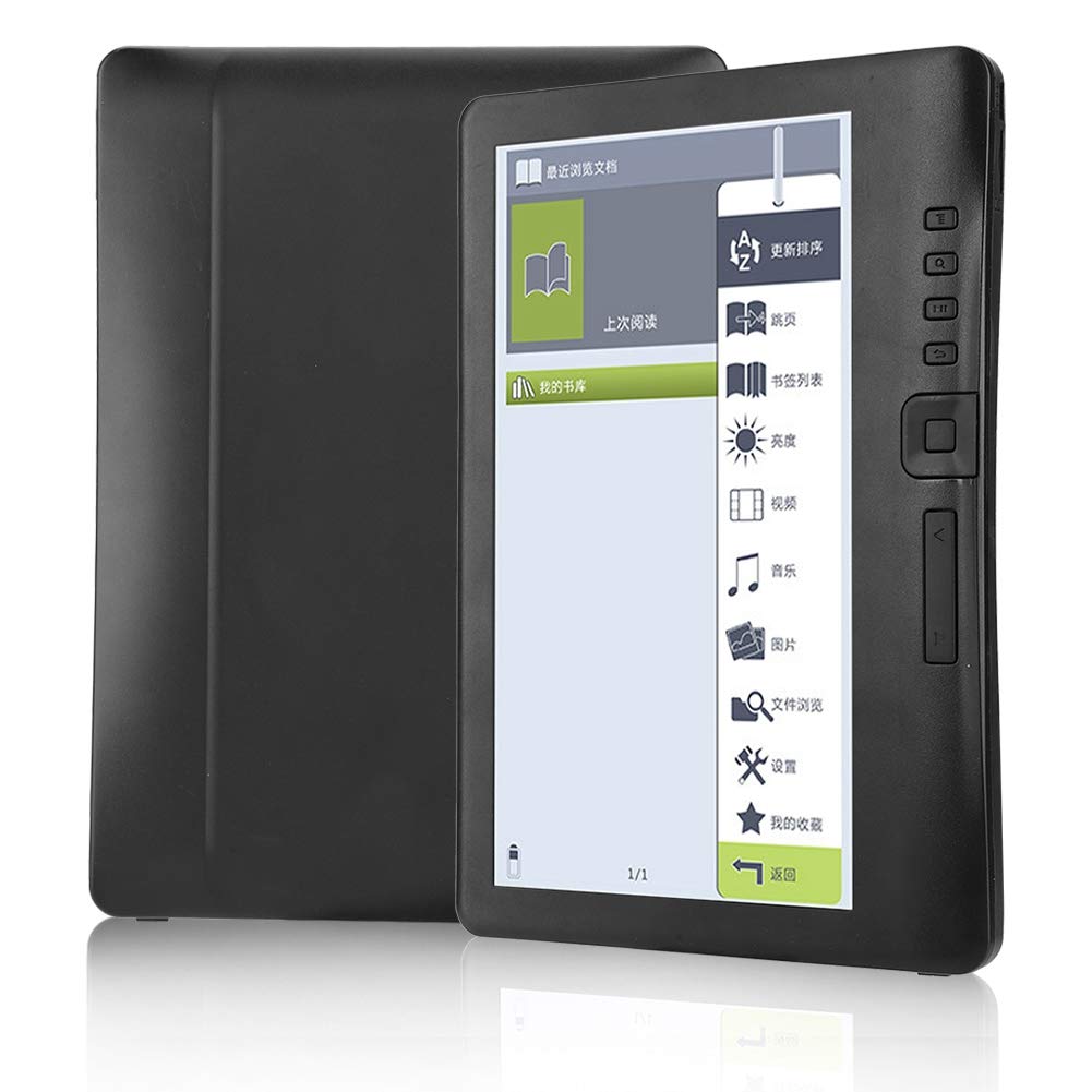 7 Zoll EBook Reader Without Touchscreen, wasserdichter, bunter ARM9 Bildschirm Ultradünner, transparenter E-Reader für Windows XP/Vista/Win 7/Mac 10.0 und höher/Linux