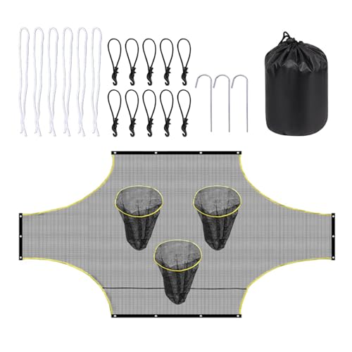 JUNNASALIKER Scoring-Trainingsgerät mit Punktzonen, Schussziele, Fußball-Trainingsnetz, Fußball-Ziele, Fußball-Ziele, Fußballnetz