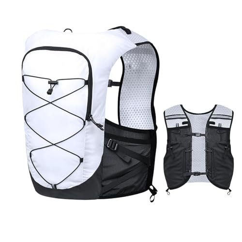 Idezek Laufweste-Rucksack, Outdoor-Sport-Trail, Sportparcours mit großer Kapazität, Trinkrucksack, weiches, stabiles Tragesystem, erhöhter Komfort für Sport, Radfahren, Wandern