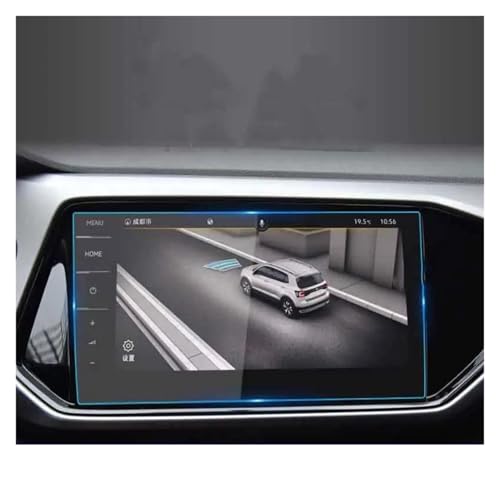 IMMLSX Für VW Für Taos Für T-Cross 2022 Autoradio GPS-Navigation Gehärtetes Glas Displayschutzfolie Innenzubehör Navigation Schutzfolie Navigations-Displayschutz(For gps)