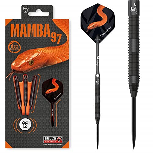 Bull's Mamba M5 Dart, Schwarz, 26 g