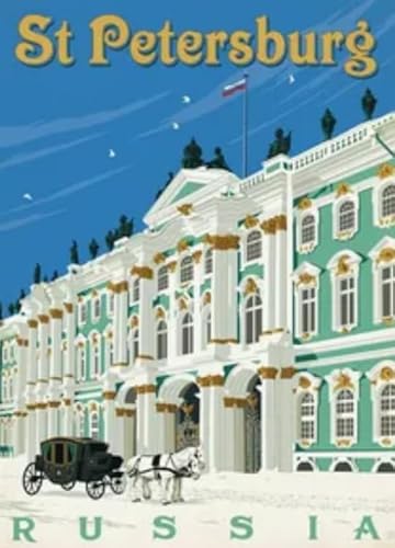 HfmQuisutron Jigsaw Puzzle 1000 Stück St.Petersburg Scenery Travel Posters for Puzzle Home Stress Relieving Game Xy268Tk