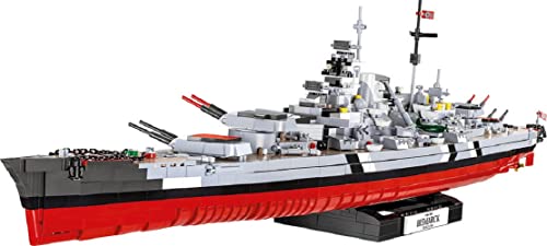 COBI Historical Collection 4841 - Bismarck Schlachtschiff WWII, 2789 Bauteile