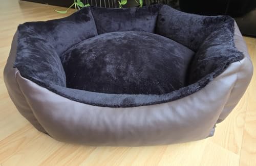 Hundebett Stella (70 cm, braun/schwarz)