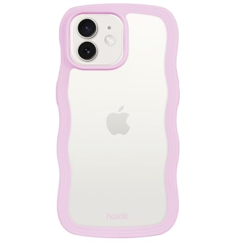 holdit Wavy Case - Lilac/Transparent - iPhone 12/12 Pro