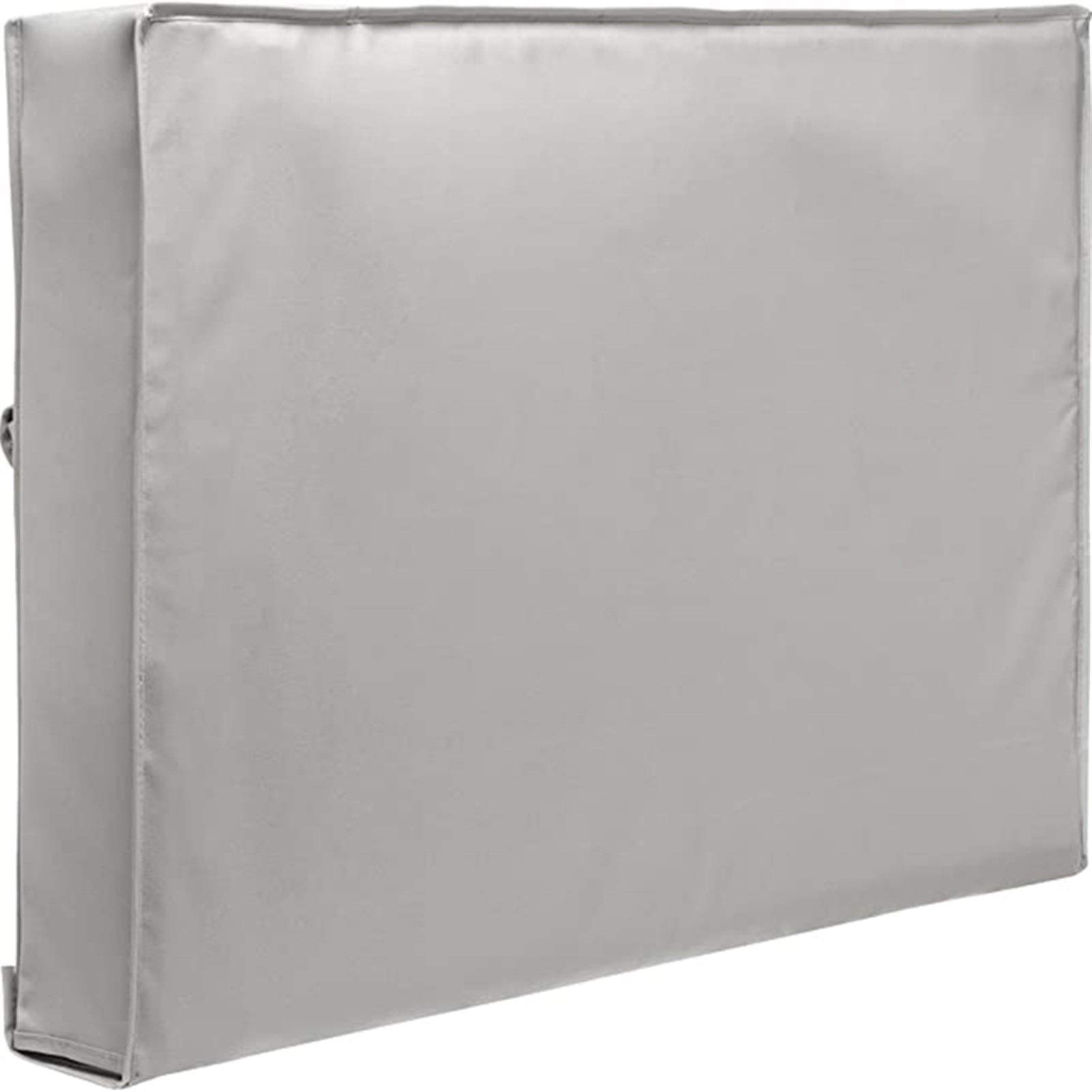 Crepundia Outdoor Tv Cover Wetterfest Staubdichte Außen Abdeckung TV Beige 32" 36" 40" 46" 50" 55" 60" 65" Protect TV-Schirm Garten Innenhof Außen TV-Abdeckung(FOR 60 65inch TV)