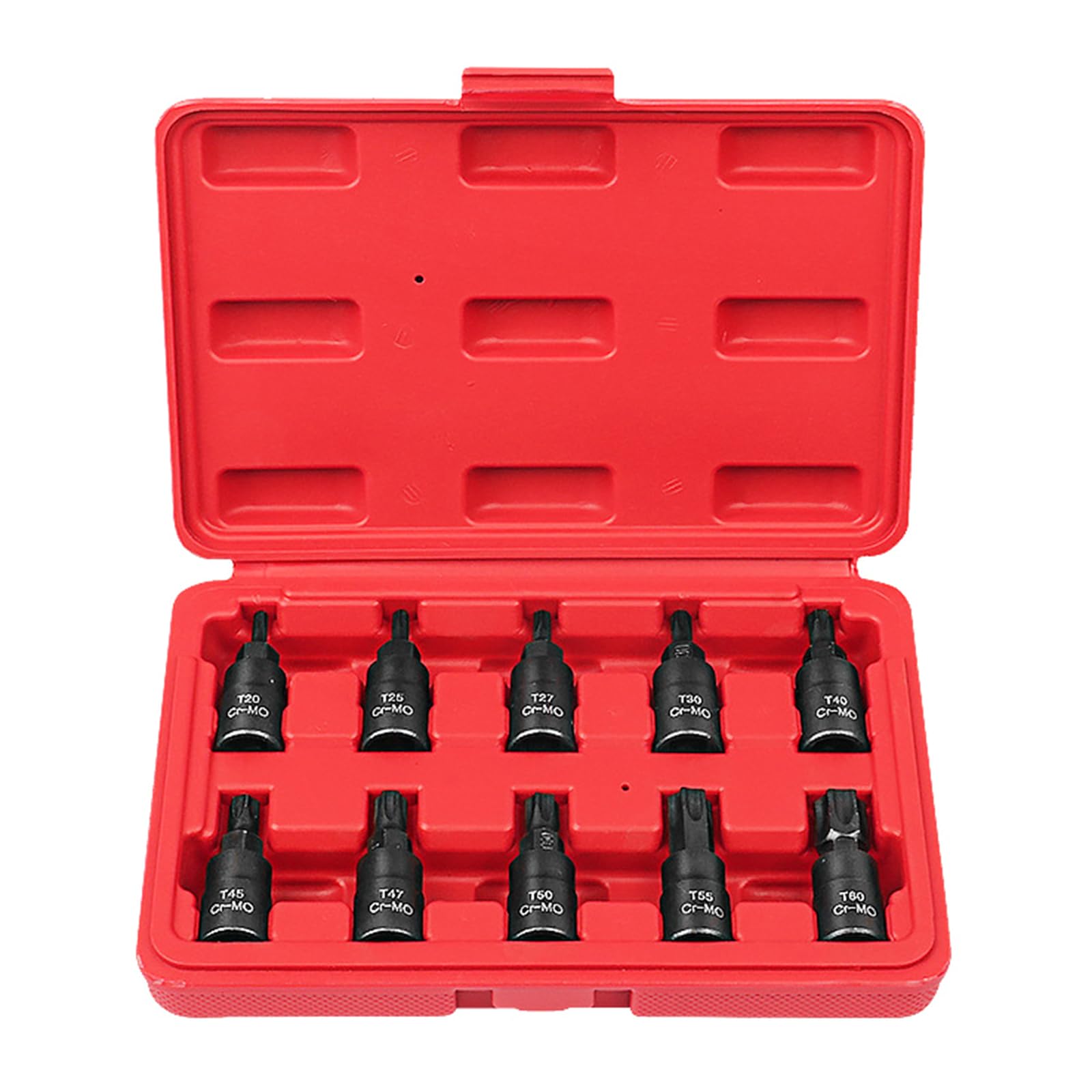 Stecknuss-Adapter-Set, 0,95 cm (3/8 Zoll), quadratisch, Adapter und Reduzierstücke, Umbausatz, 10 Stück