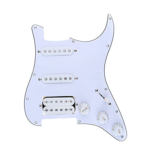 Geladenes Gitarren-Pickguard E-Gitarren-Pickup-Kreis-Baugruppenabholungskreislaufwerk (Color : 10)