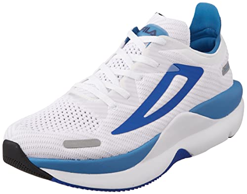 FILA Herren SHOCKET Run Laufschuh, White-Lapis Blue, 47 EU