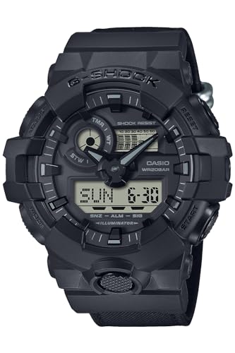 Casio G-Shock GA-700BCE-1AJF [G-Shock Utility Black-Serie], Schwarz, Modern