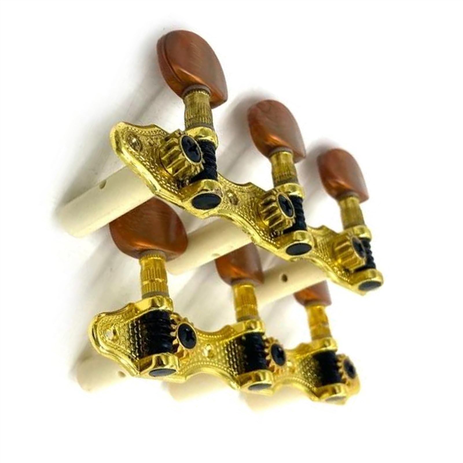 Strings Tuning Pegs Mechaniken Für Gitarre 3R3L Gitarren-Stimmgerät, 1:18 Verhältnis, verriegelbares Gitarren-Stimmgerät, Gitarren-Stimmnägel, Gitarren-Stimmschlüssel