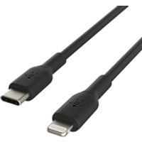 Linksys Belkin BOOST CHARGE - Lightning-Kabel - USB-C (M) bis Lightning (M) - 1 m - weiß - USB-Stromversorgung (18 W) - für Apple iPad/iPhone/iPod (Lightning) (CAA003BT1MWH)