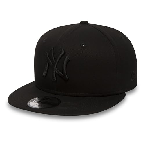 New Era Unisex Cap MLB 9fifty NY Yankees, Schwarz/Schwarz, S/M, 11180834