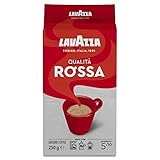 4x LAVAZZA Qualità Rossa 250g Kaffee gemahlen Italienisch espresso aus italien