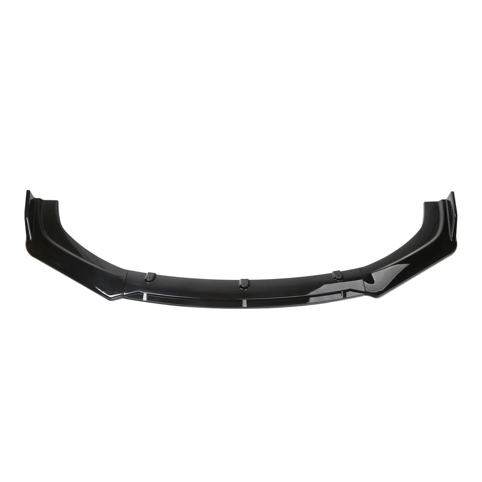 Frontspoiler Lippe Für Mazda 2 3 5 2004-2021 Auto Front Stoßstange Lip Splitter Körper Kit Kinn Spoiler Anti Scratch Diffusor Lip Trim Damm Frontstoßstange Spoiler(Glossy Black)