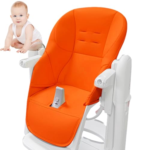 Kinder Esszimmerstuhlkissen, Baby Hochstuhl Kissen, Esszimmerstuhl PU Leder Sitzkissen, Multifunktionales Hochstuhl Sitzauflage, Universelle Hochstuhl Bezüge Für Kleinkinder Kinder