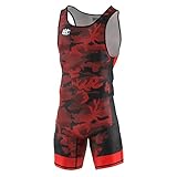 Kinder Wrestling Trikot Havoc, Leotard Singlet Vest Kids Bodysuit Atmungsaktiver Material, Ringer Trikot