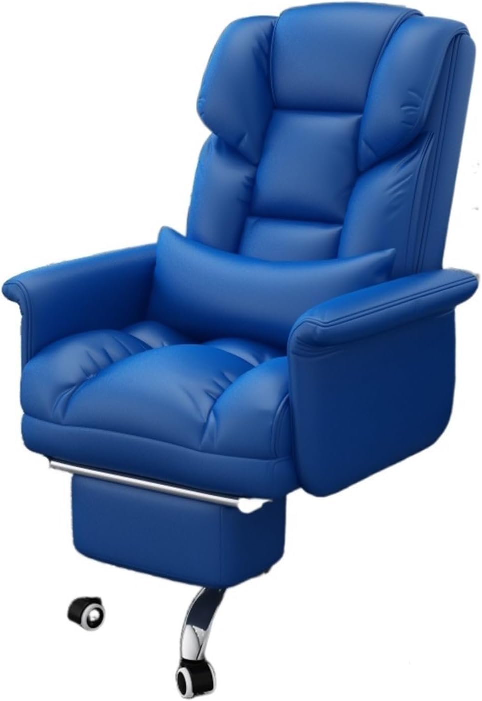 TBSZCM Chefstühle, Bürostühle, Computer-Rückenlehne, ergonomische Sofa-Bürostühle, bequemer Möbelstuhl (Farbe: Saphirblaues Pedal), interessant Run forward